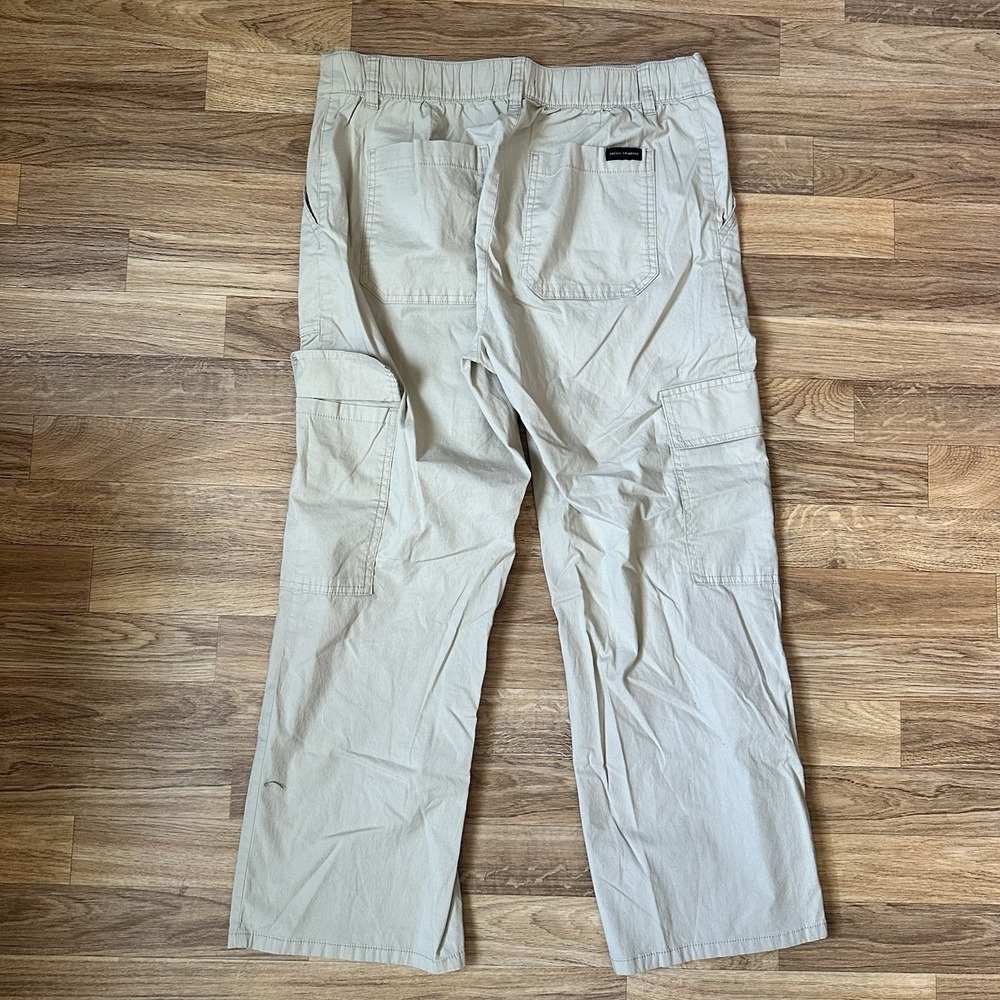 Social Standard by Sanctuary Womens Cargo Crop Pants Size L Beige Gorpcore - Picture 2 of 8